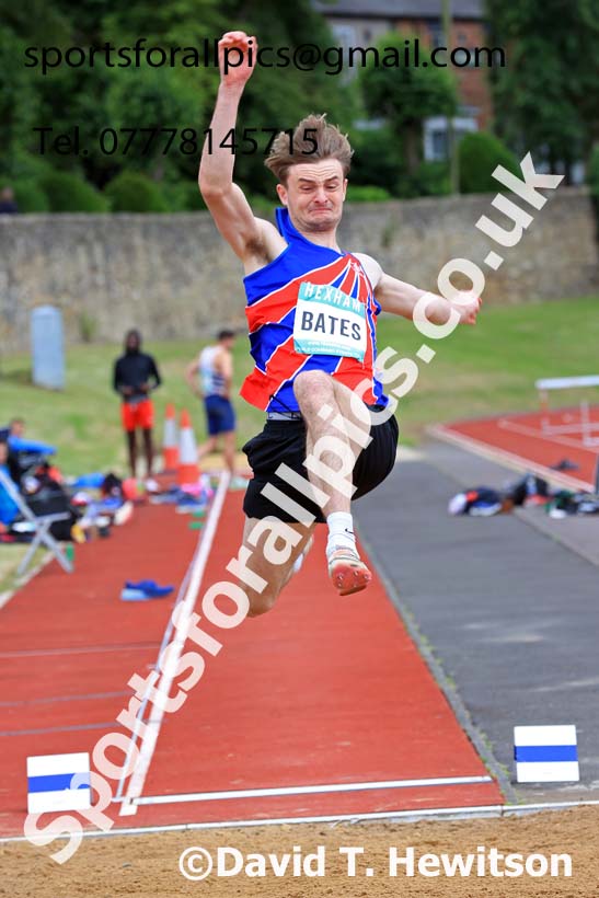 Decathlon Long Jump, 2024 EAP International Combined events, Hewcham, Northumberland.  Photo: David T. Hewitson/Sports for All Pics